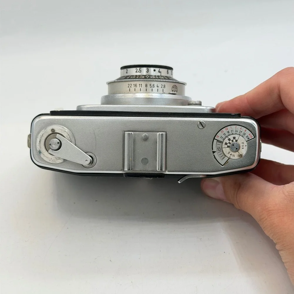 Vintage Ilford Sportsman 35mm Film Camera Steinheil Munchen Cassar 45mm 2.8 Lens